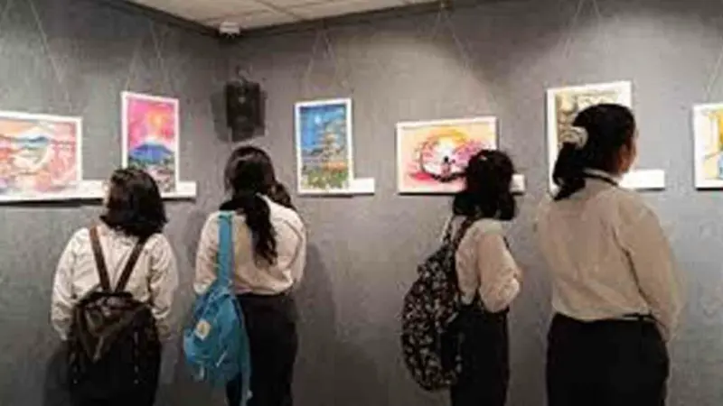 జపాన్ ఎగ్జిబిషన్కు రాష్ట్ర విద్యార్థులు