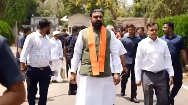 Following Modi's austerity appeal, Bihar CM Samrat Choudhary walks to office