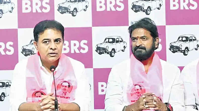 KTR | రేవంత్‌, సంజయ్‌ తోడుదొంగలు..వారి చీకటి బంధం వల్లే ఆడబిడ్డకు అన్యాయం : కేటీఆర్‌