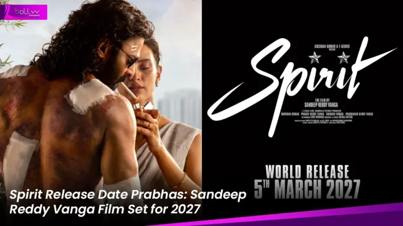Spirit Release Date Prabhas: Sandeep Reddy Vanga Film Set for 2027