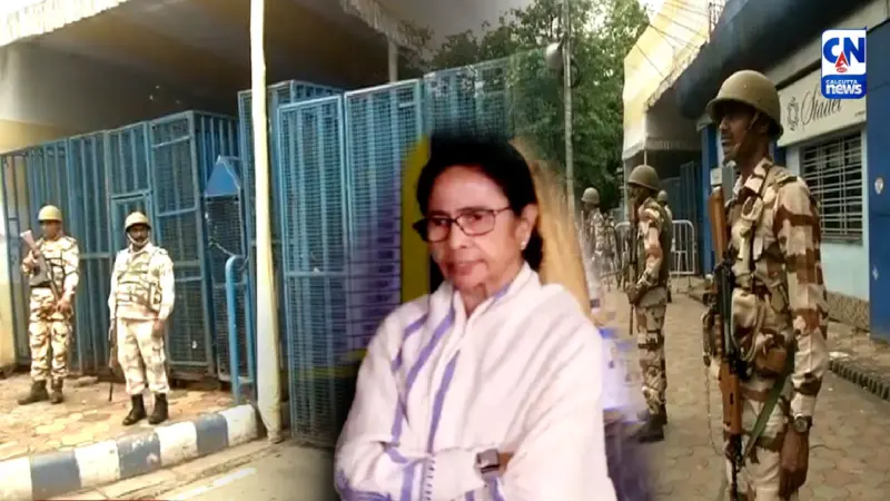 তৃণমূল নেত্রীর হানার পরে বাড়তি সতর্ক কমিশন, শাখাওয়াত মেমোরিয়ালে বাড়ল কেন্দ্রীয় বাহিনী, নজরদারি পুলিসেরও
