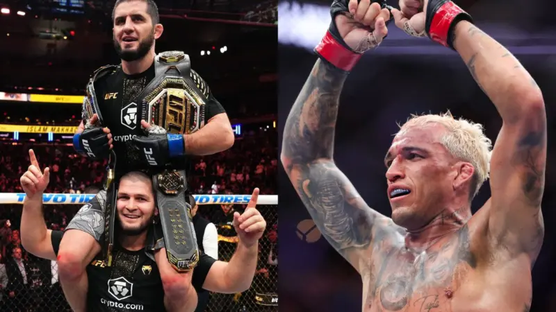 Charles Oliveira Challenges Khabib Nurmagomedov and Islam Makhachev With 'Better Resume'