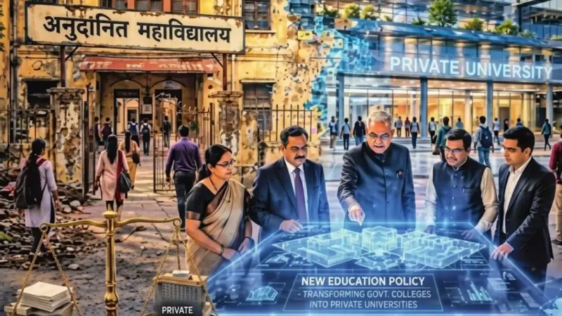 महाराष्ट्र उच्च शिक्षा में बड़ा बदलाव, अनुदानित कॉलेज बनेंगे प्राइवेट यूनिवर्सिटी? सरकार तैयार कर रही नीति