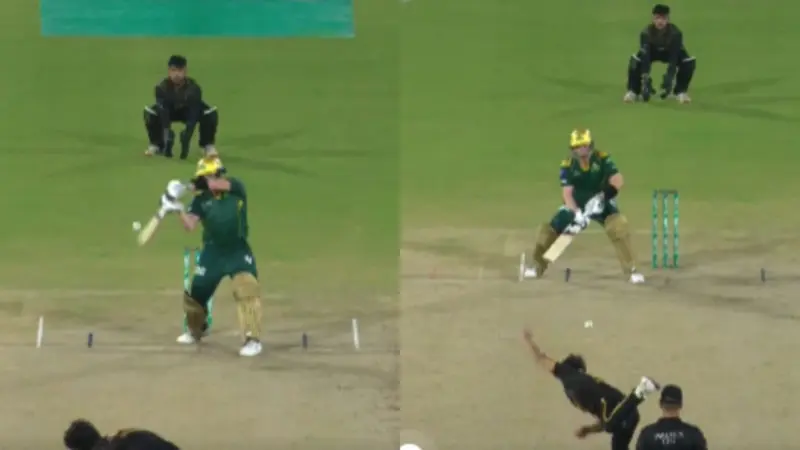 Watch: Steve Smith smashes 28 in one over off Hunain Shah in PSL 2026