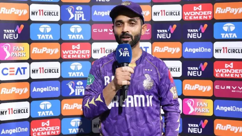 KKR vs SRH: ಸೋತರೂ ನಾಯಕತ್ವ ಸಮರ್ಥಿಸಿಕೊಂಡ ಅಜಿಂಕ್ಯ ರಹಾನೆ