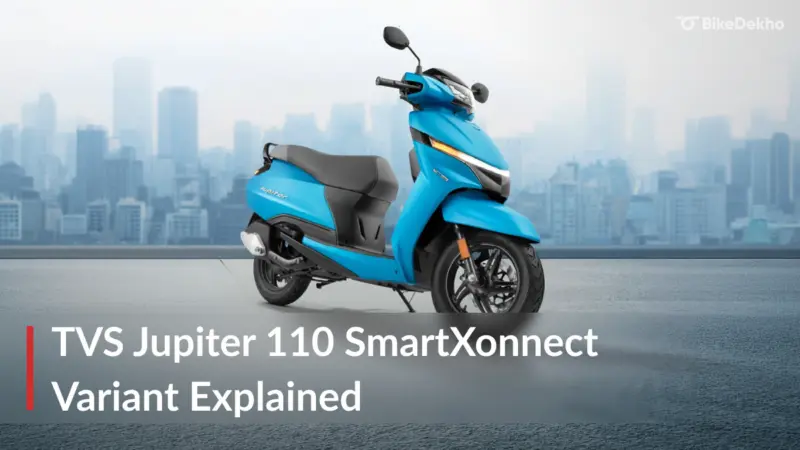 TVS Jupiter 110 SmartXonnect Variants: All You Need To Know