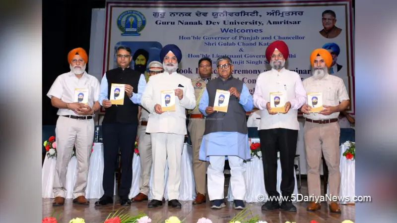 Guru Nanak Dev University Hosts Book Launch and National Seminar on Sardar Teja Singh Samundri