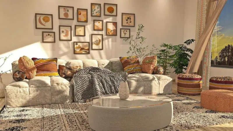 For that chic decor, adopt these minimalist-bohemian ideas
