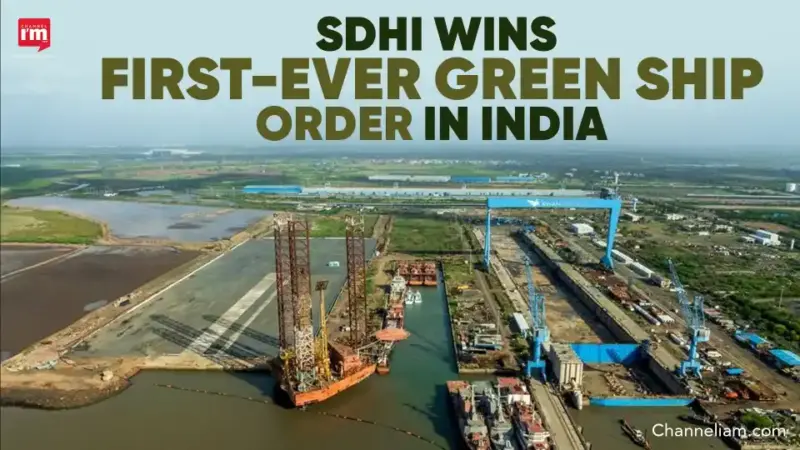 SDHI Wins India's First Green Ship Order