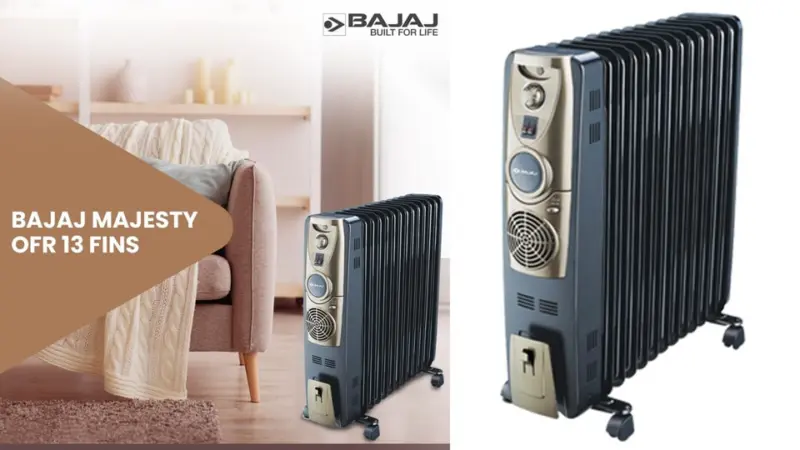 Searching for the perfect room heater? Grab the Bajaj Majesty OFR 13 Fin Plus at a great deal on Amazon
