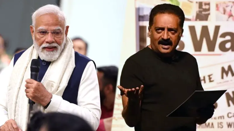PM Modi vs Prakash Raj: Cinema Turns Political Again