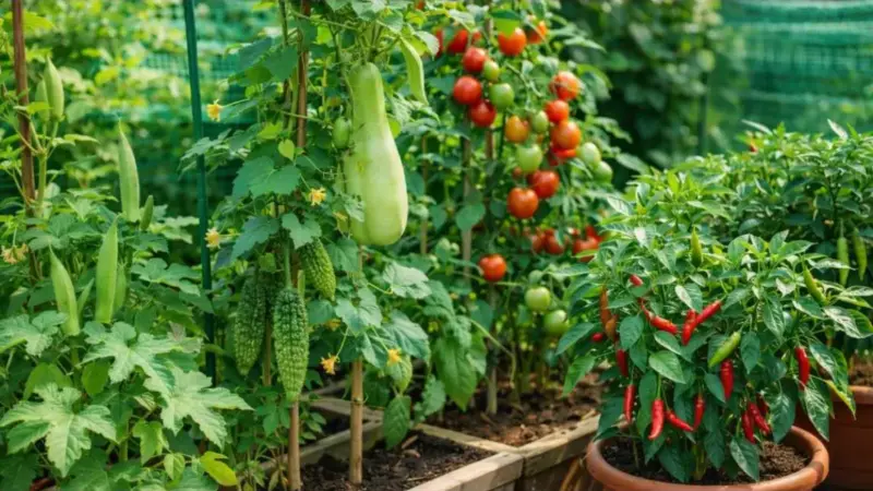 Summer Gardening Tips: गर्मी में घर के बगीचे में उगाएं ये 5 सब्जियां, कम मेहनत में मिलेगा शानदार रिज़ल्ट