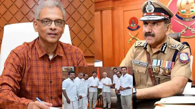 த.வெ.க. தலைவர் விஜய்யுடன் அரசு உயர் அதிகாரிகள் முக்கிய ஆலோசனை!