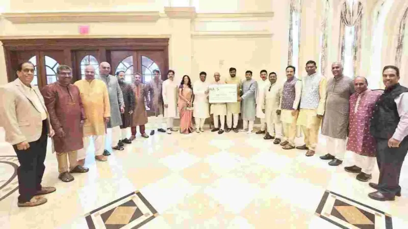 ఐ ఫౌండేషన్ ఆఫ్ అమెరికాకు నాట్స్ భారీ విరాళం