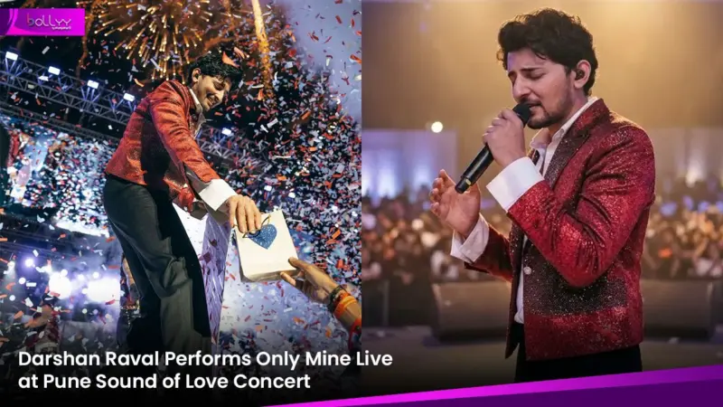 Darshan Raval Performs Only Mine Live at Pune Sound of Love Concert