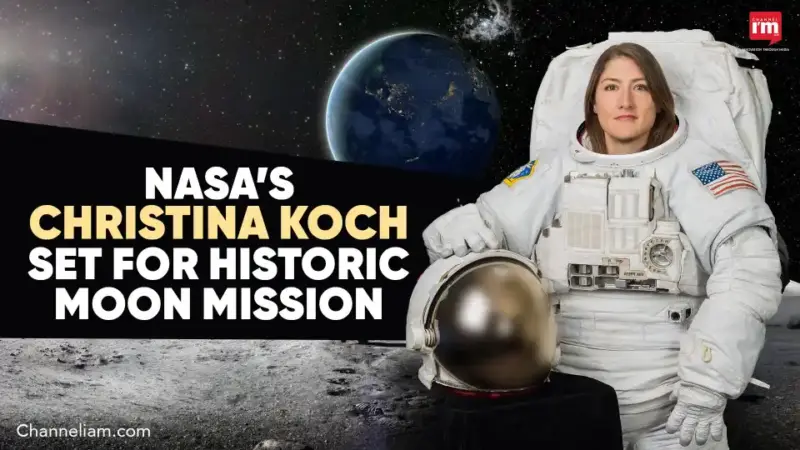 First Woman Heads to Moon Mission