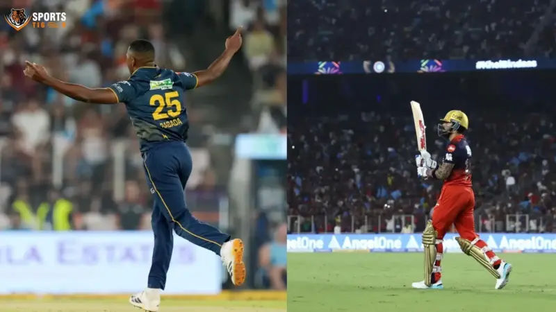 Virat Kohli vs  Kagiso Rabada: 5 Fours in an Over Stuns GT in IPL 2026