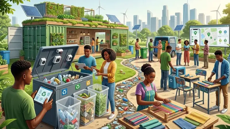 'கழிவுத் தொழில் முனைவோர்'ஆக (Wastepreneur) மாறும்  இளைஞர்களின் 'டிஜிட்டல்' புரட்சி!