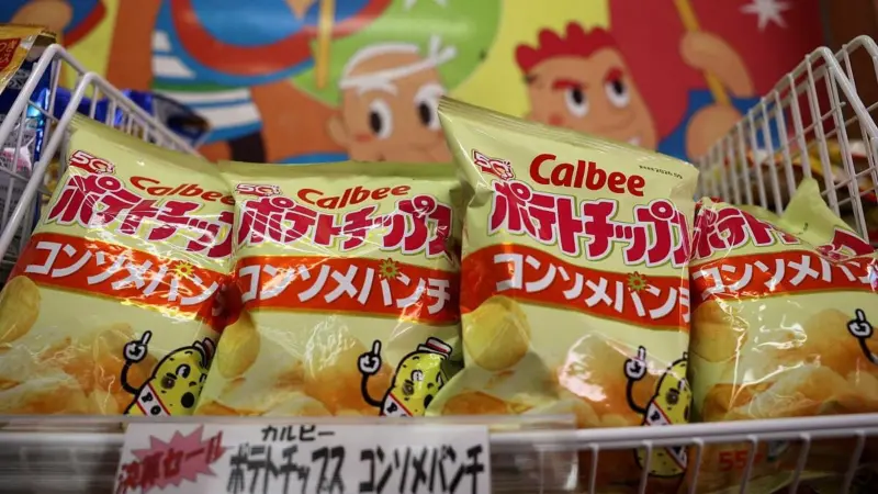 Iran war takes colour out of Japanese snack maker Calbee's chips packaging