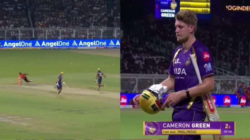 KKR vs SRH: दूसरे मैच में भी नहीं चला ग्रीन का बल्ला, 2 रन पर पवेलियन लौटे