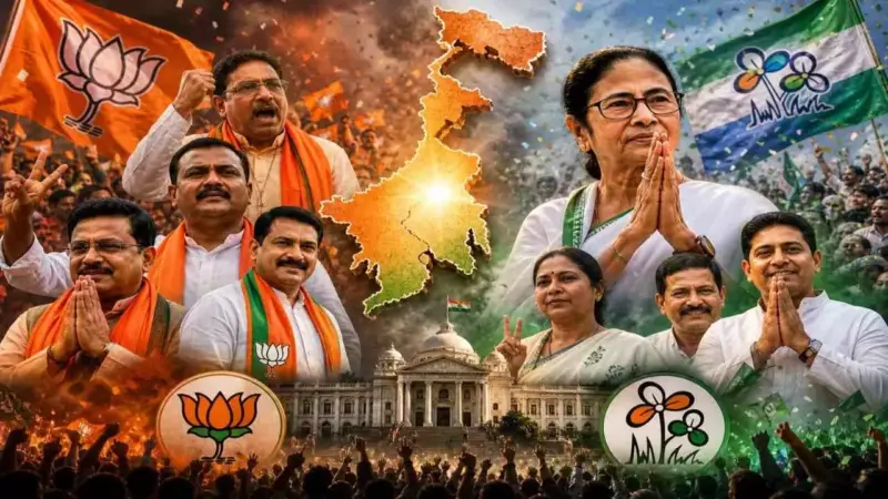 बंगाल का महादंगल! कहीं 'दीदी' का जलवा तो कहीं 'कमल' का वार, इन 10 हॉट सीटों पर दिखा जीत का सबसे रोमांचक चेहरा