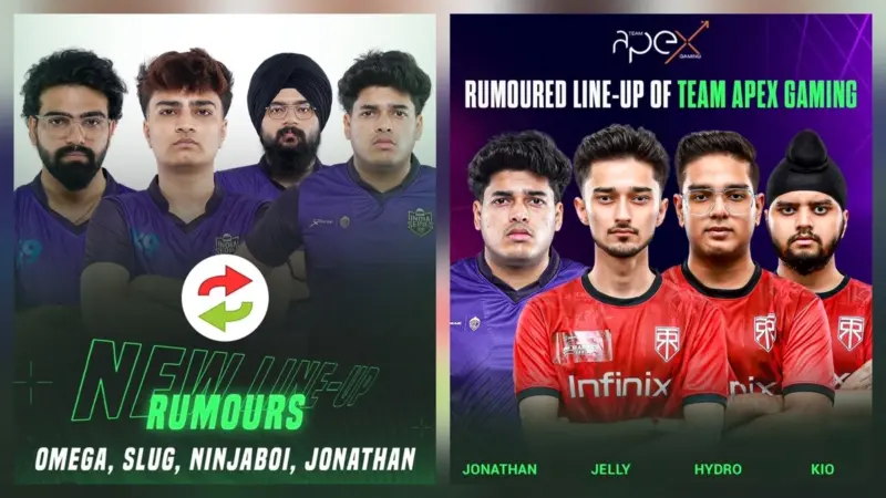 Team Apex Gaming: Roster Rumours Breakdown - Who is Joining Jonathan?