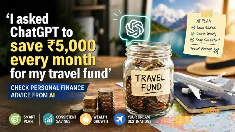 Mumbai: 'I asked ChatGPT to save  ₹5,000 every month for my travel fund'; check personal finance advice from AI
