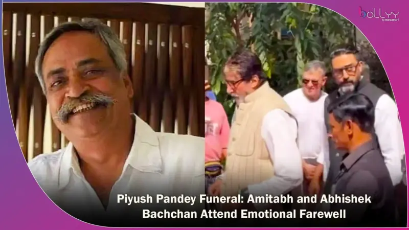 Piyush Pandey Funeral: Amitabh and Abhishek Bachchan Attend Emotional Farewell