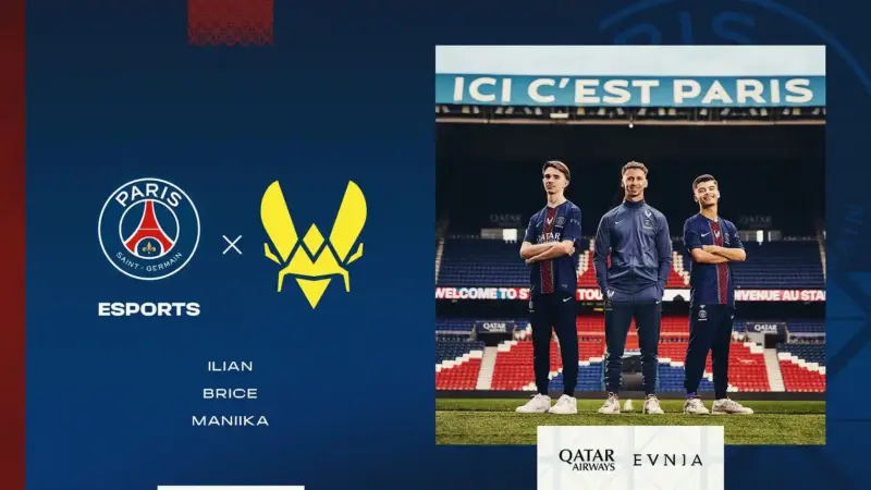 Team Vitality and PSG Esports Announce EA FC Collaboration