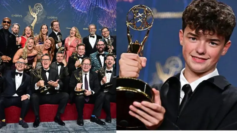 Emmy Awards 2025: 'The Studio' won 13 & 'Adolescence' won 6 awards; 15-year-old Cooper makes history