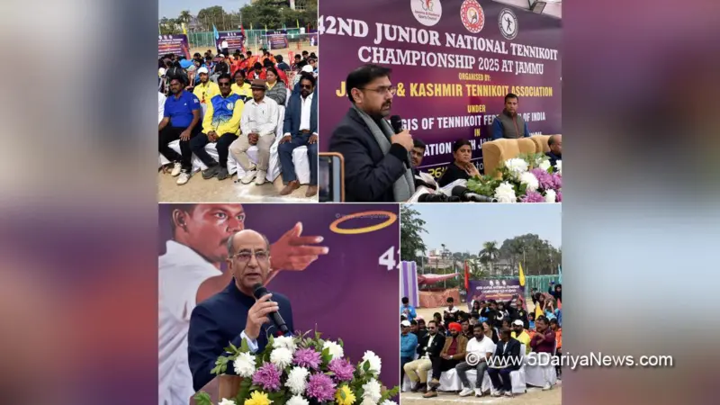 Tamil Nadu emerges overall Champion as 42nd Junior National Tennikoit Championship Concludes in Jammu