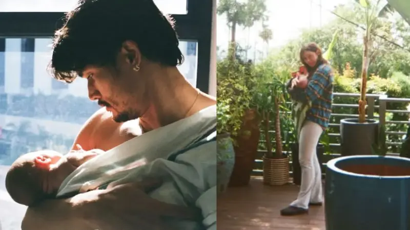 Charles Melton Welcomes First Baby with Girlfriend Camille Summers-Valli: 'Our Family'