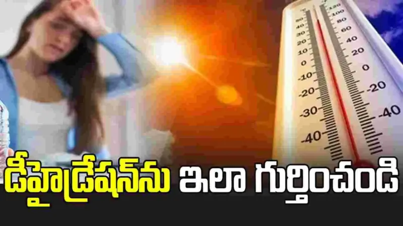 మీ శరీరం డీహైడ్రేషన్‌కు గురైందో లేదో ఇలా తెలుసుకోండి..