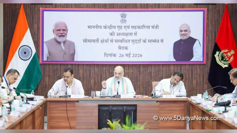 अमित शाह ने राजस्थान में भारत-पाक सीमा पर हाई-लेवल सुरक्षा समीक्षा की अध्यक्षता की
