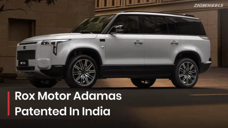 Rox Motor Adamas Patent And Trademark Filed In India; Is This Chinese SUV Launching In India Soon?