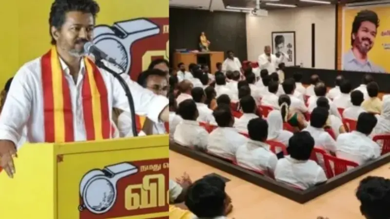 "வெற்றி பெற்றதும் என்னை விட்டுப் போயிடாதீங்க". மேடையிலேயே வேட்பாளர்களிடம் உருகிய விஜய். பனையூரில் நடந்த உருக்கமான சம்பவம்!.!