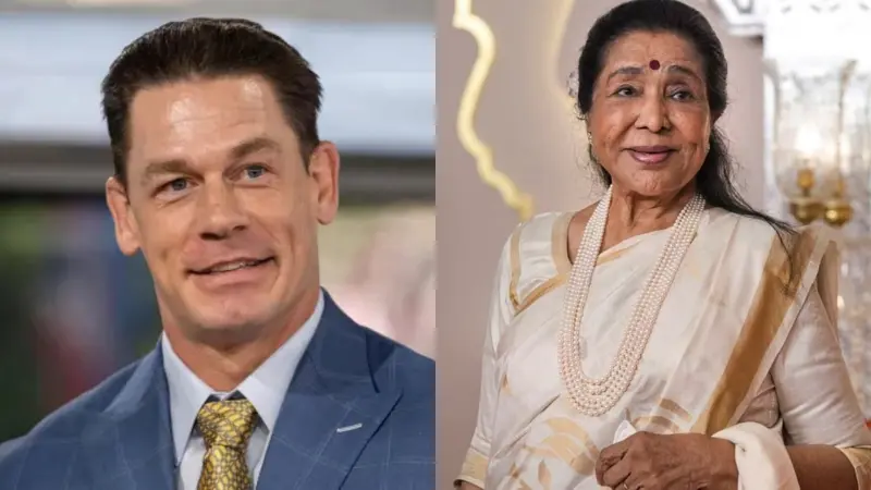 John Cena remembers late Asha Bhosle