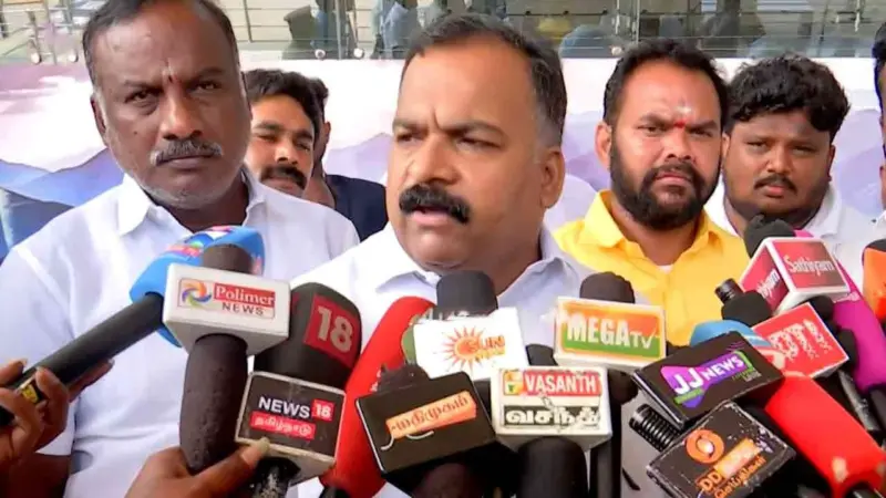 "திமுகவுடனான கூட்டணி தேர்தலுக்கானது மட்டுமே" - பரபரப்பைக் கிளப்பிய மாணிக்கம் தாகூர்!