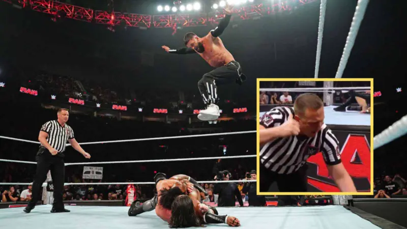 'DEVASTATED' 38-year-old star snaps at longtime partner after referee error costs them Tag Team Championships on Raw