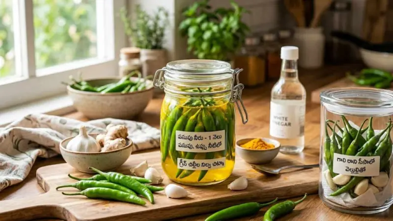 Green Chillies Storage Tips: పచ్చిమిరపకాయలు త్వరగా పాడవుతున్నాయా? ఈ సింపుల్ ట్రిక్‌తో నెలల తరబడి తాజాగా..!