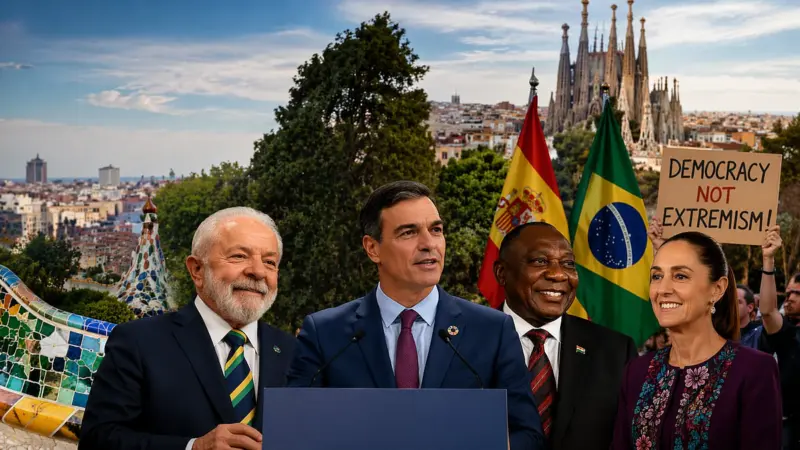 Global left leaders gather in Spain to 'show there is an alternative' to far right