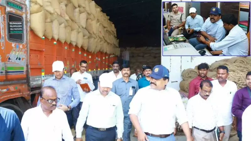 ప్యాడీ కొనుగోళ్లపై ఉన్నతాధికారుల సర్ప్రైజ్ తనిఖీ