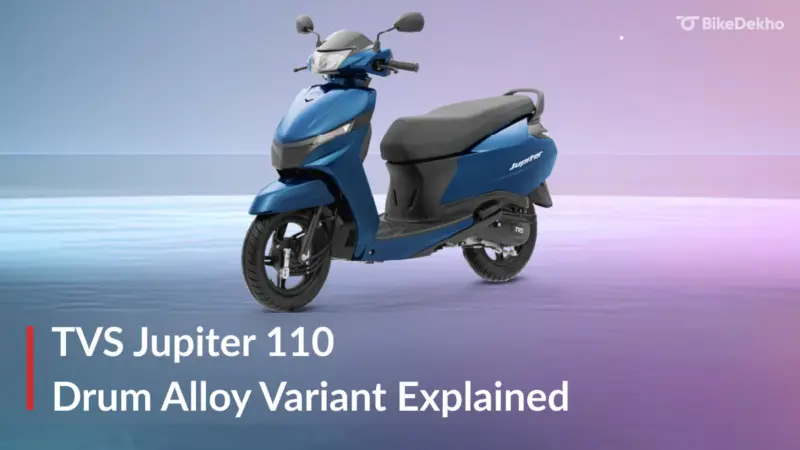 TVS Jupiter 110 Drum Alloy: All You Need To Know