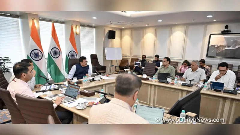 Piyush Goyal chairs review meeting on Plan of Action for achieving USD 2 Trillion Export Target by 2030-31