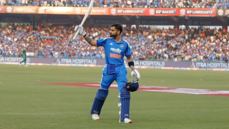 Virat Kohli just 42 runs away from surpassing Kumar Sangakkara in all-time international runs list
