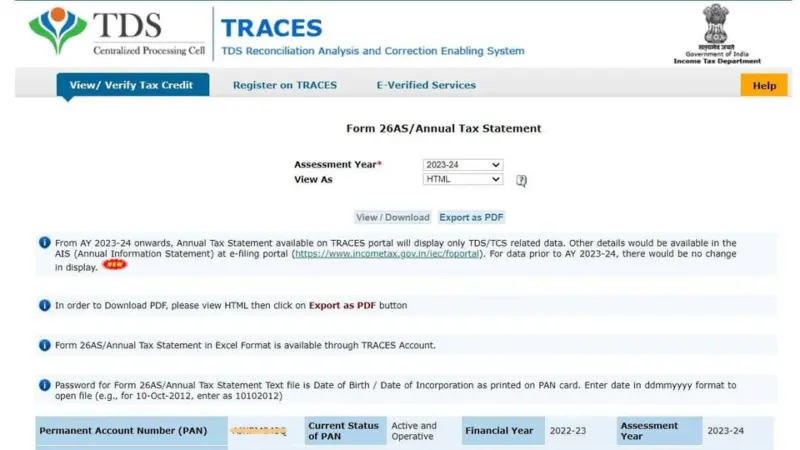 Don't need to visit I-T e-filing portal? Here's how you can download Form 26AS through you bank website - Stepwise guide