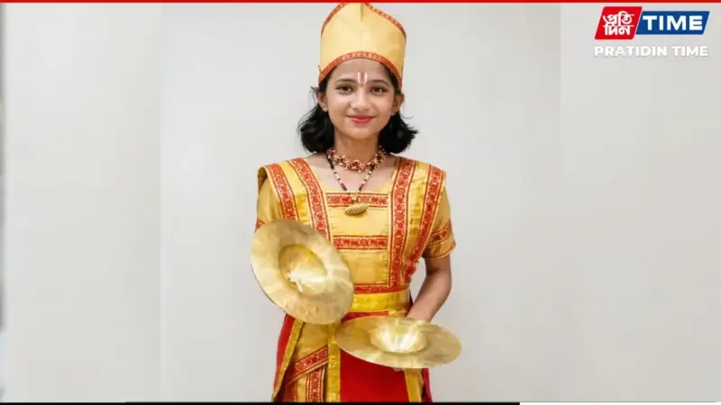 Assam Girl in Shillong Bags National Scholarship for Sattriya