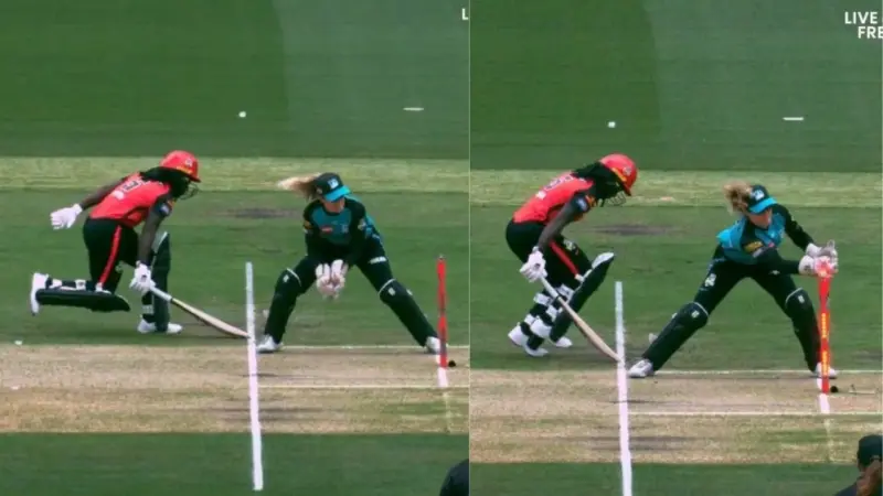 Watch: Deandra Dottin gets run-out for diamond duck in cricket's most bizarre dismissal during WBBL final