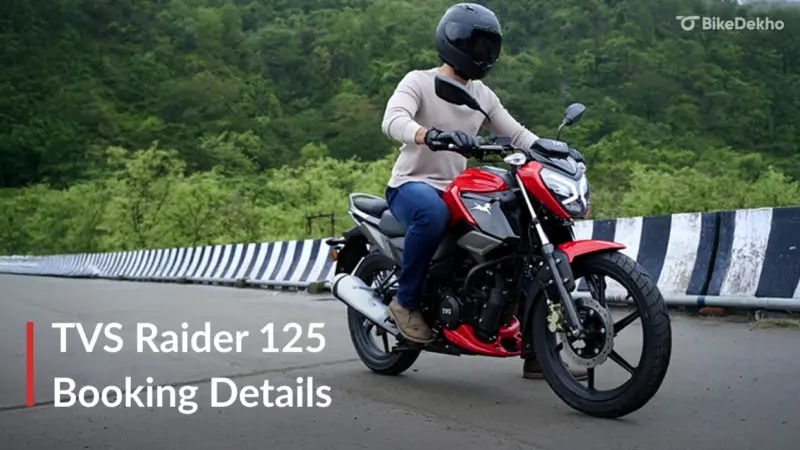 2026 TVS Raider 125: Booking Guide
