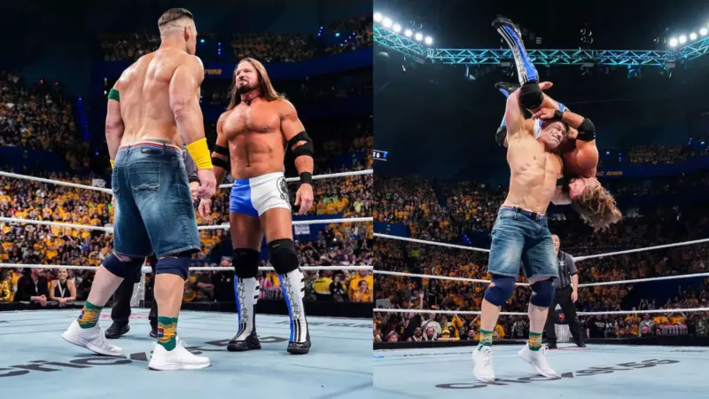 John Cena Edges past AJ Styles in Stellar Tribute Fest to Close Their Epic Rivalry at Crown Jewel